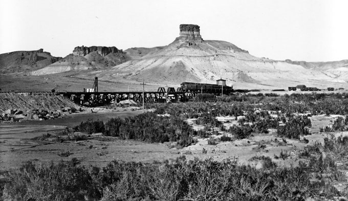 Black & White Wyoming history